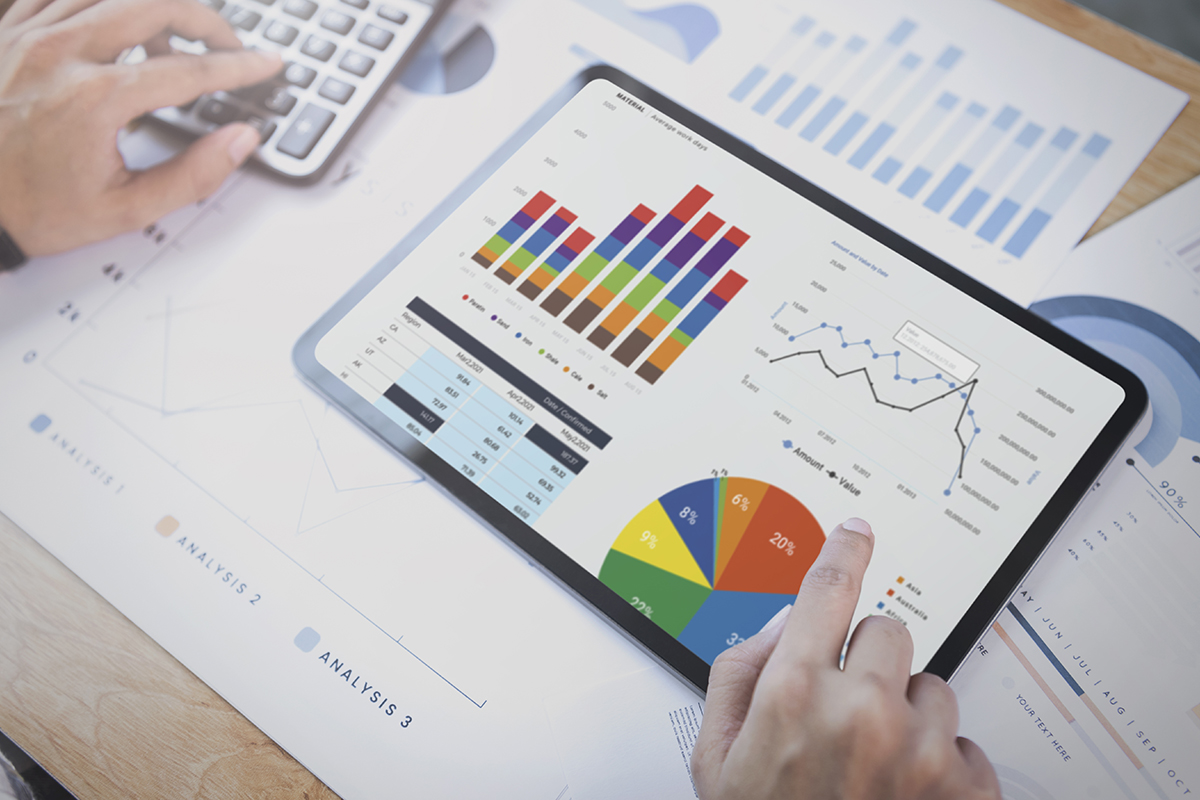 statistical analysis methods, graph analysis, regression analysis