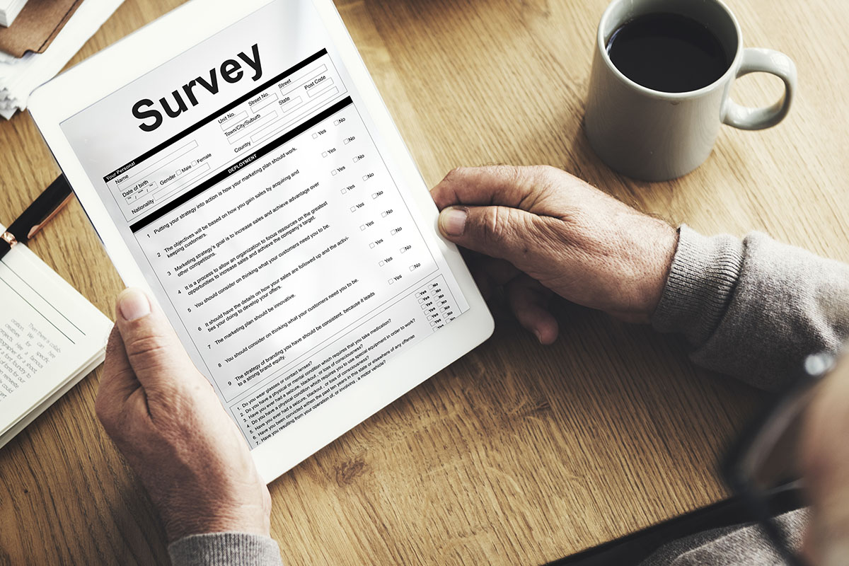 Different ways a survey can be carried out