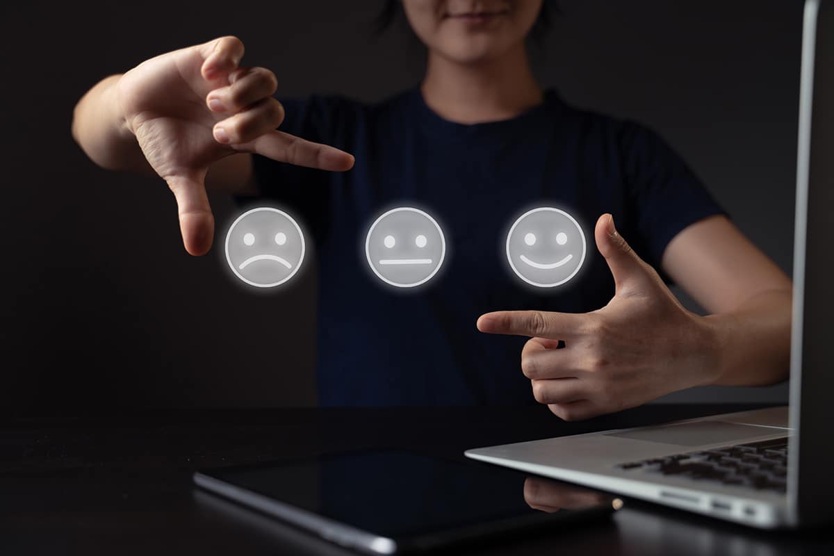 positive feedback, negative feedback, objective feedback