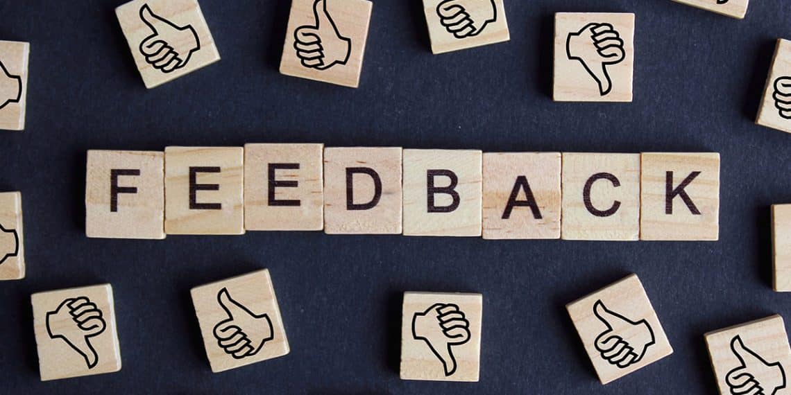 respond to feedback