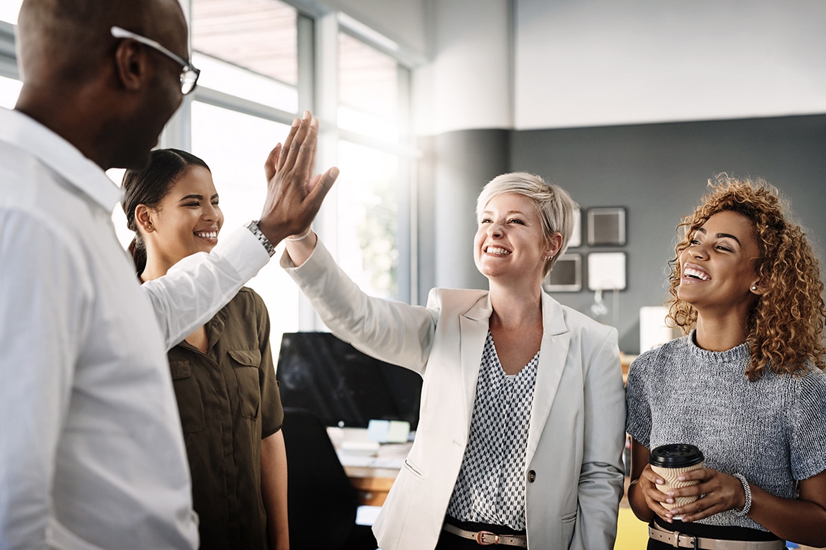 positive work environment, job satisfaction, company values